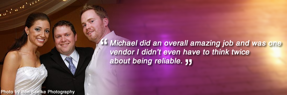 Michael did an overall amazing job and was one vendor I didn't even have to think twice about being reliable.